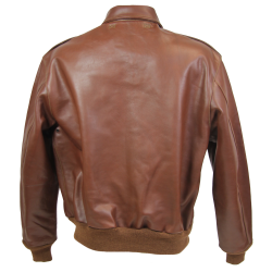 Blouson A-2, cuir de cheval, luxe, Monarch Mfg. Co.