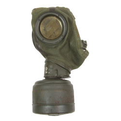 Masque à gaz M30 allemand, 1940, avec boîtier, 1942, nominatif, 3. Fallschirmjäger-Division, Cote 192