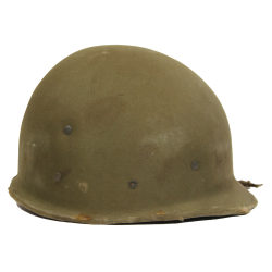 Helmet, M1, Fixed Loops, HAWLEY Liner, F1c Leo Zatoon, 21st Naval Construction Bn., Seabees, PTO