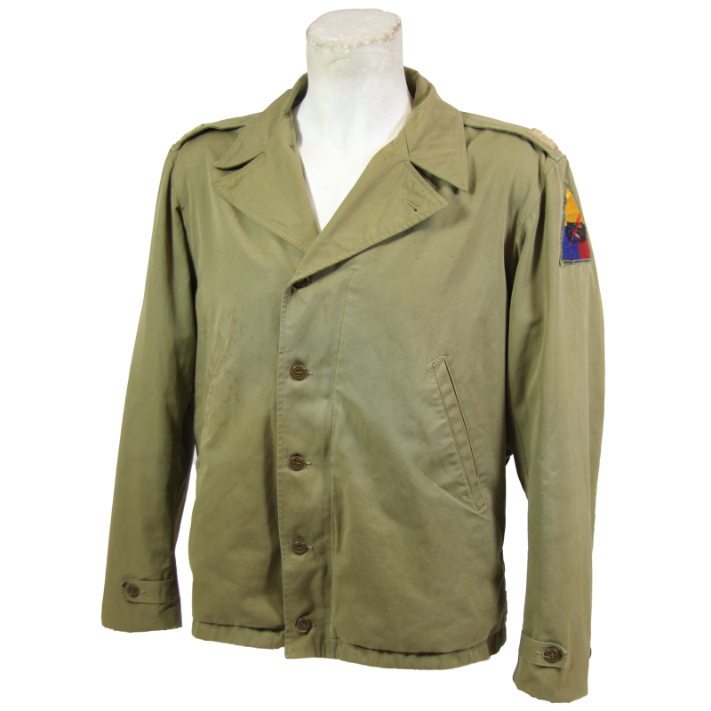 Jacket, Field, M-1941, 38R, Captain, Armored Unit