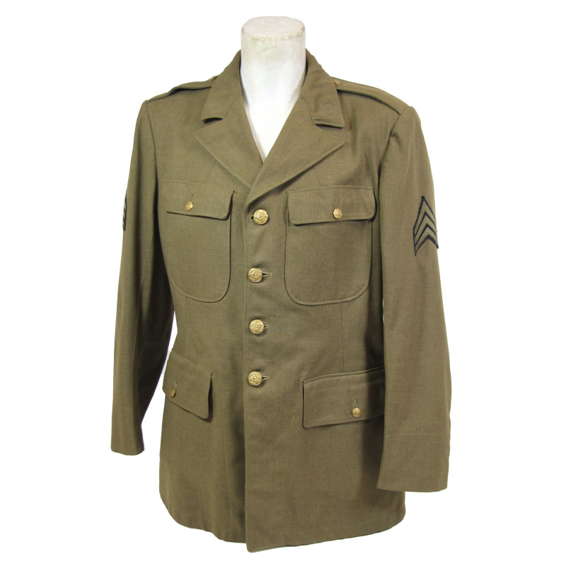 Coat, Wool, Serge, Sergeant, 42R, 1942