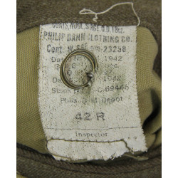 Coat, Wool, Serge, Sergeant, 42R, 1942