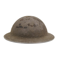 Helmet, Mk II, British, RO & Co. 1939, Royal Artillery, Brushed Concrete