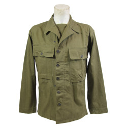 Jacket, HBT (Herringbone Twill), Special, OD 7, US Army, 36R