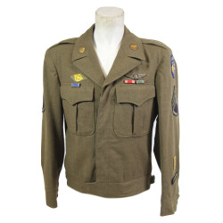 Jacket, Ike, Staff Sergeant, Airborne, Troop Carrier, 38R, 1944, ETO