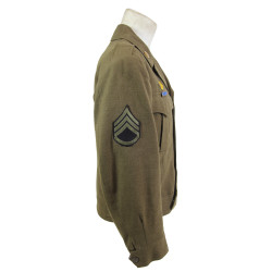 Jacket, Ike, Staff Sergeant, Airborne, Troop Carrier, 38R, 1944, ETO