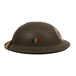 Helmet, Mk II, 1st Belgian Brigade, Vero, 1941, Named