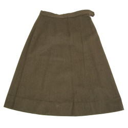 Skirt, Wool, OD, WAAC, Size 14, 1943