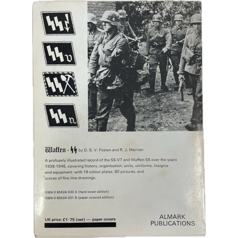 Book, Waffen-ᛋᛋ, Its Uniforms, Insignia and Equipment, 1938-1945