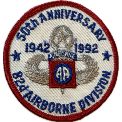 Insigne, 50th Anniversary 82nd Airborne Division, 1942-1992