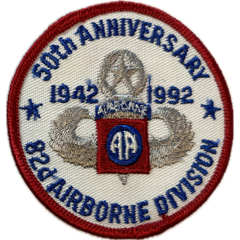 Insigne, 50th Anniversary 82nd Airborne Division, 1942-1992