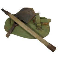 Tool, Entrenching, British, BRADES 1944, with Blancoed Cover