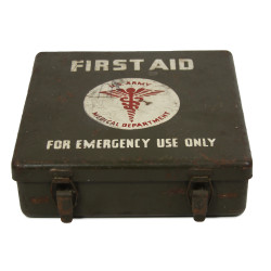 Boîte de premiers secours (First-Aid), 24-Unit, 1er type, 1942