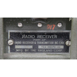 Poste radio BC-1306 (SCR-694), 1944