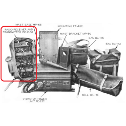 Poste radio BC-1306 (SCR-694), 1944