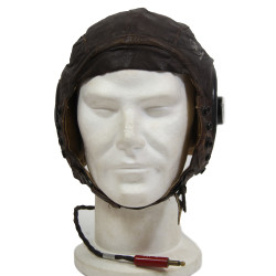 Helmet, Flying, Type A-11, Large, with ANB-H-1 Receivers, USAAF