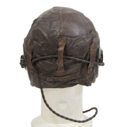 Helmet, Flying, Type A-11, Large, with ANB-H-1 Receivers, USAAF