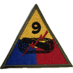 Insigne, 9th Armored Division, Saint-Vith, Echternach, Bastogne