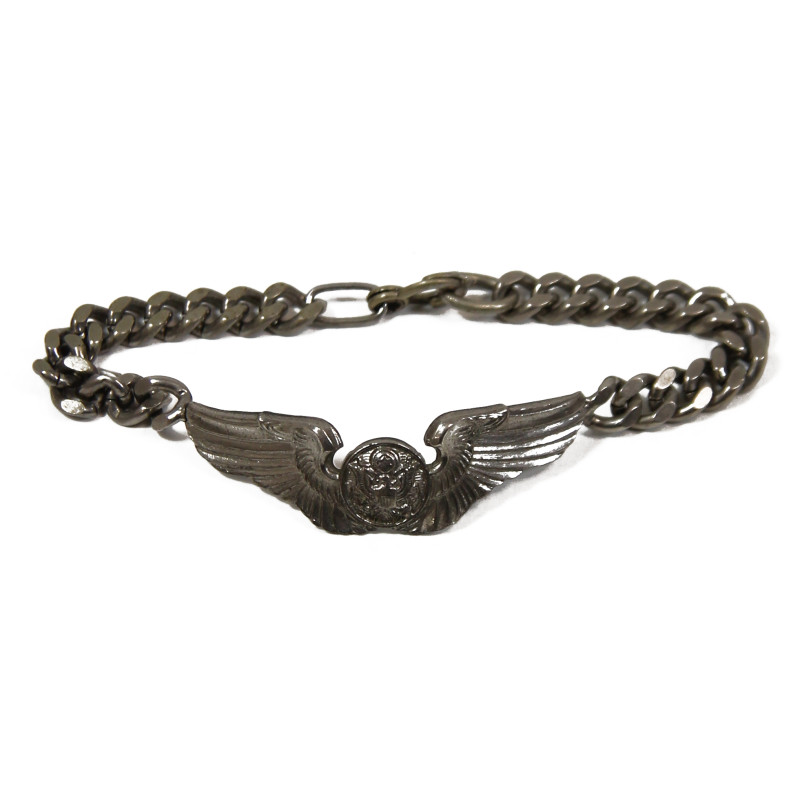 Bracelet, brevet de personnel navigant, Sterling