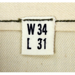 Trousers, Field, Wool Serge, Special, 34 x 31, 1943, Mint