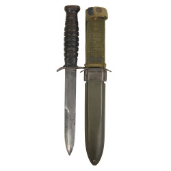 Knife, Trench, USM3, CASE on Blade, with USM8 Scabbard, 1st Type