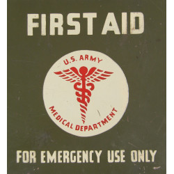 Boîte de premiers secours (First-Aid), 24-Unit, 1er type, 1942