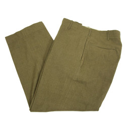 Trousers, Field, Wool Serge, Special, 34 x 33, 1942