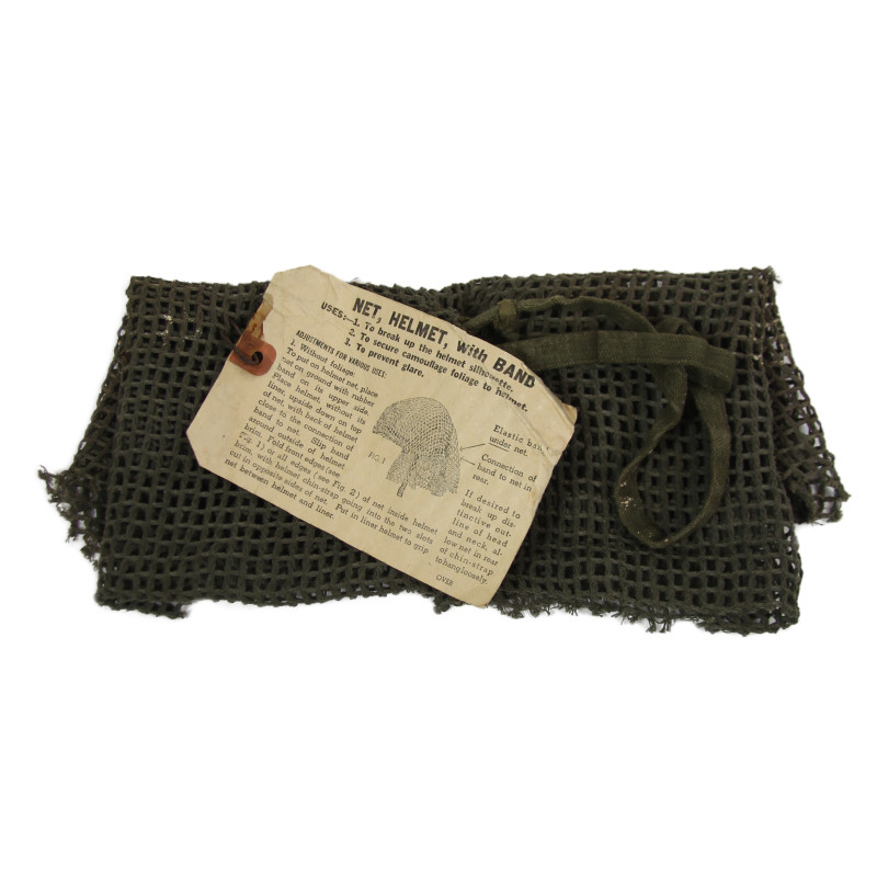 Net, M1943, for Helmet, M1, with Band and Instruction Sheet