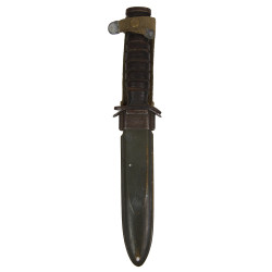 Knife, Trench, USM3, CASE 1943 on Blade, with USM8 Scabbard, 1st type