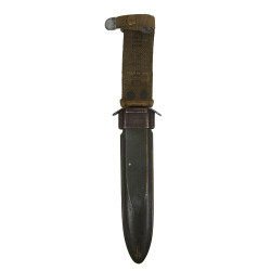 Knife, Trench, USM3, CASE 1943 on Blade, with USM8 Scabbard, 1st type