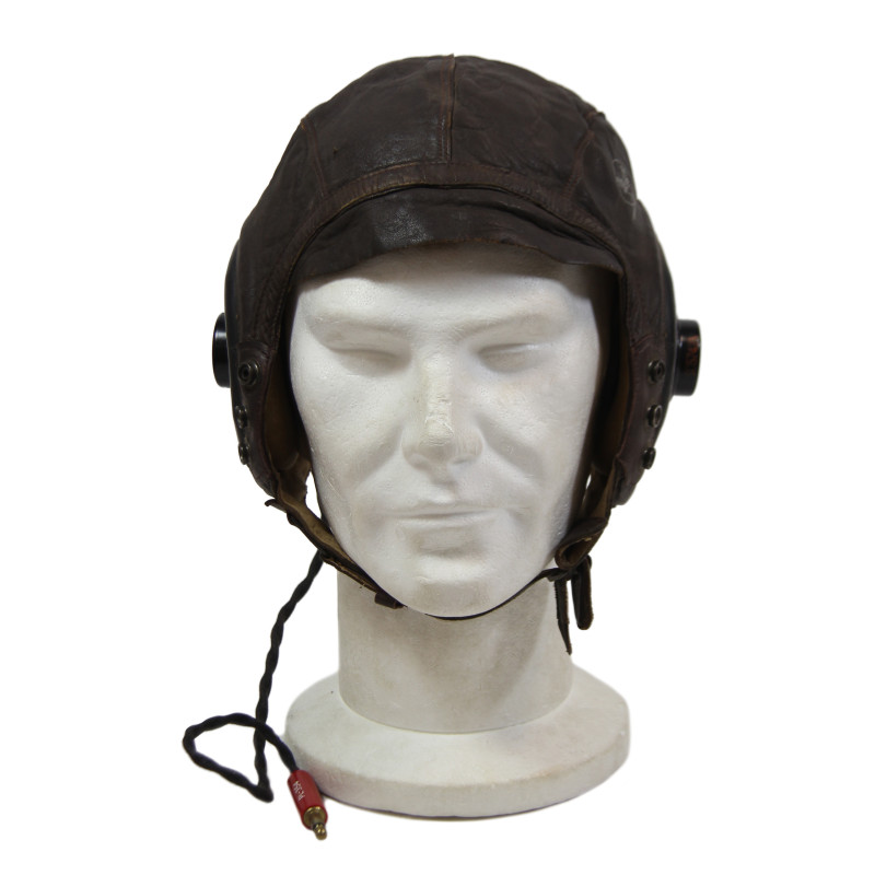 Helmet, Flying, Type A-11, X-Large, with ANB-H-1 Receivers, USAAF