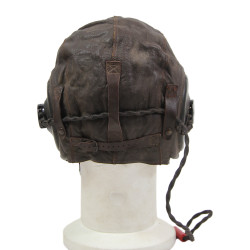 Helmet, Flying, Type A-11, X-Large, with ANB-H-1 Receivers, USAAF