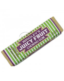 Chewing-gum, Juicy Fruit, pack