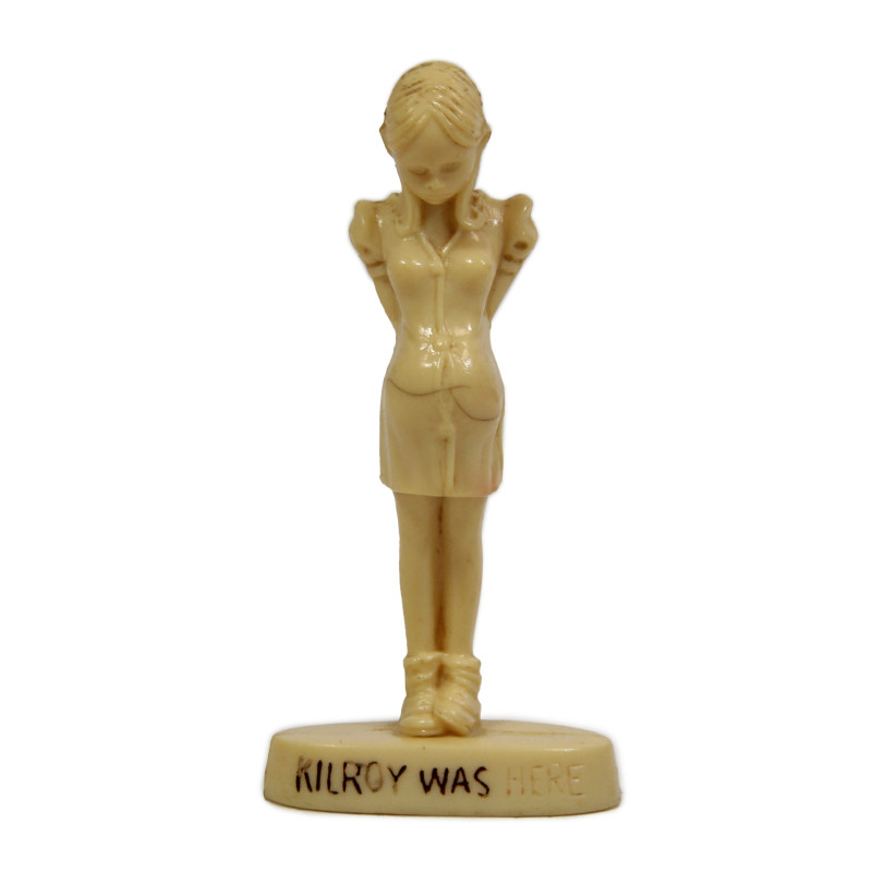 Figurine humoristique, "Kilroy was here"