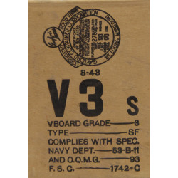 Carton, Second Half of 5 Rations, 1943