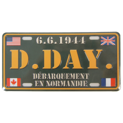 Plate, D-Day Normandie, miniature