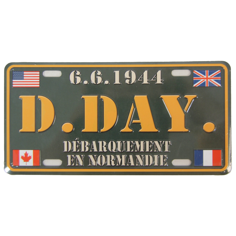 Plate, D-Day Normandie, miniature