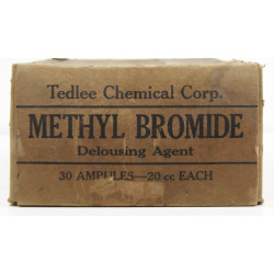 Carton, 30 Ampules, Methyl Bromide, Delousing Agent, Empty