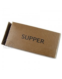 Ration K, Supper, 1st type