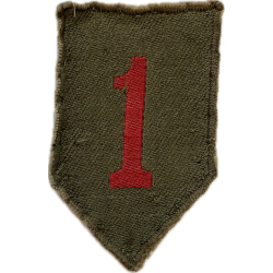 Insigne, 1st Infantry Division, fabrication locale