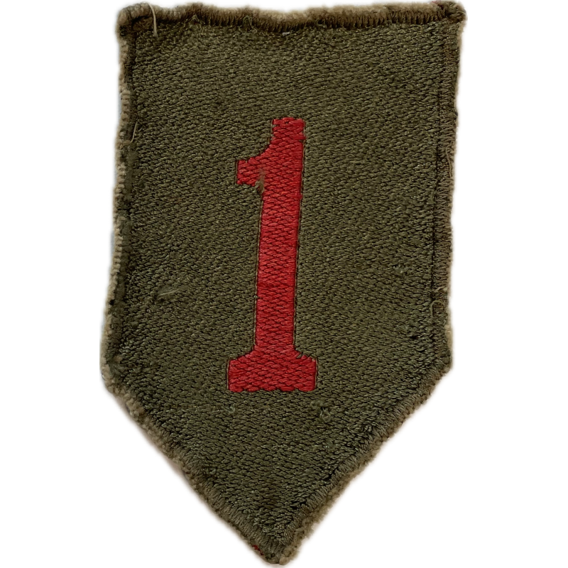 Insigne, 1st Infantry Division, fabrication locale