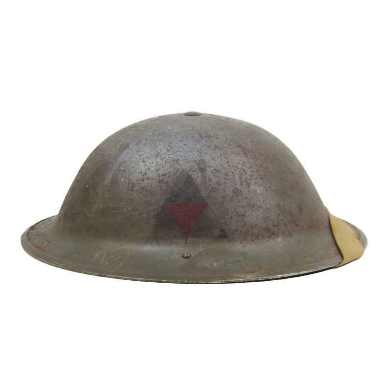 Helmet, Mk II, British, 3rd Infantry Division, Sword Beach, Caen, Belgium, Holland