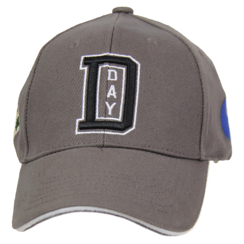 Cap, Baseball, D-Day, Grey