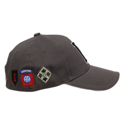 Cap, Baseball, D-Day, Grey