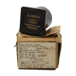 Blinker, indicateur de débit d'oxygène, USAAF, Autopoint Co., 1944