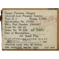 Blinker, indicateur de débit d'oxygène, USAAF, Autopoint Co., 1944