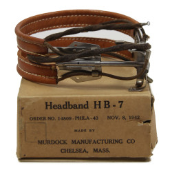 Headset, HB-7, for Receivers, ANB-H-1, 1942, in Box