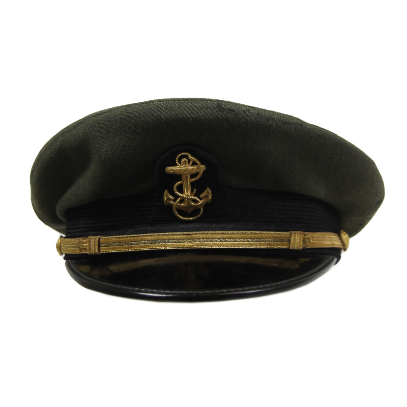 Cap, US Navy, Green, Size 7, Aviation Cadet Rodney Morris