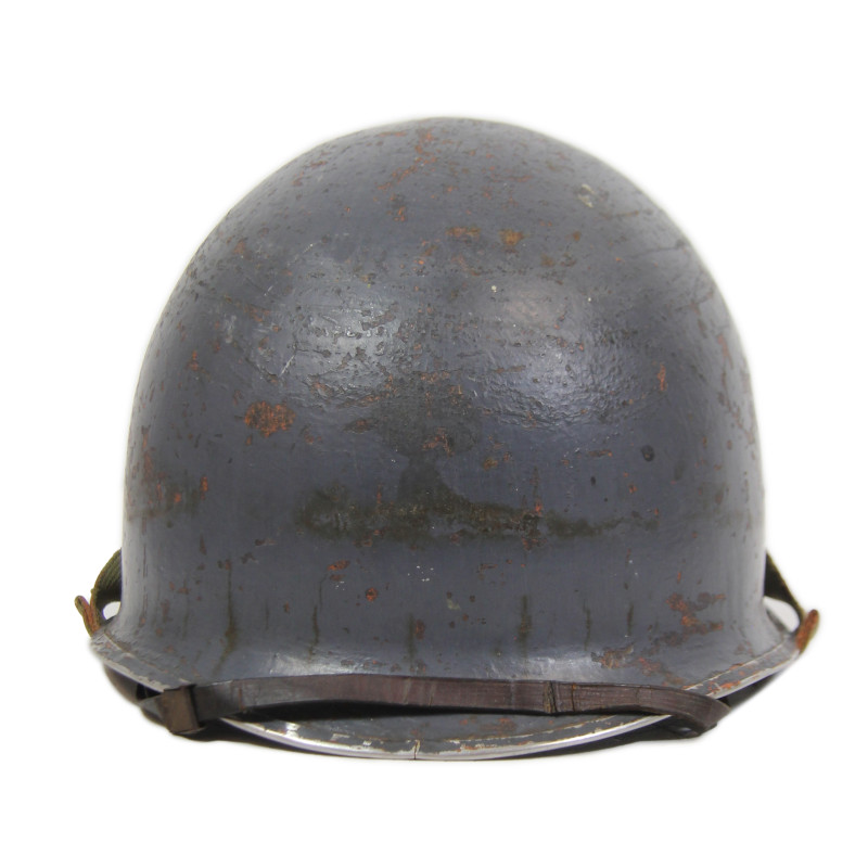 Helmet, M1, Fixed Loops, US Navy, FIRESTONE Liner, Green A Washers