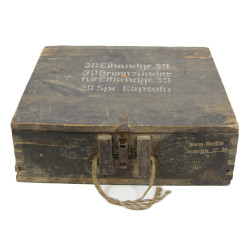 Crate, Grenade, Egg, German, Eihandgranate 39, 1944, Normandy